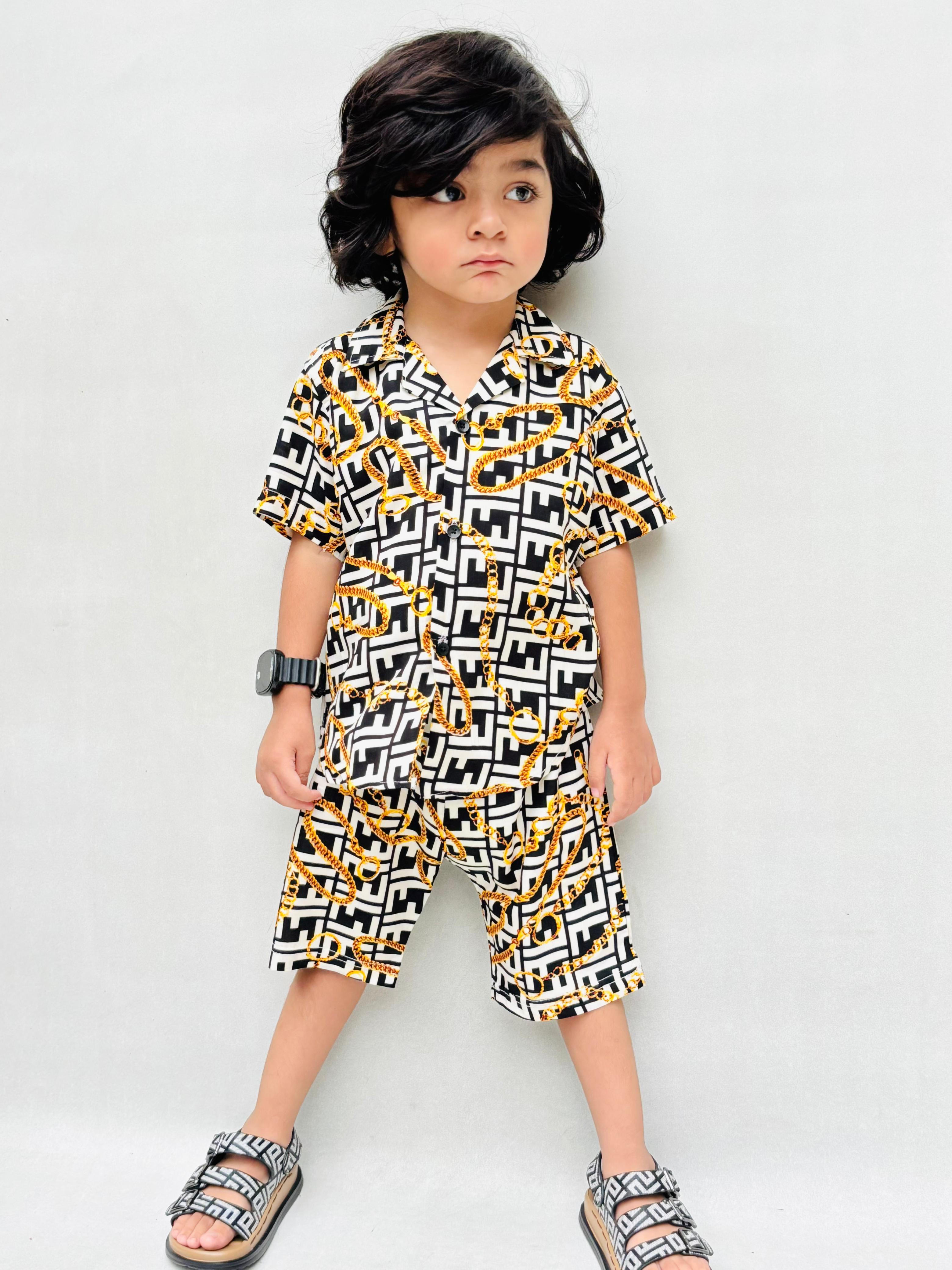 Premium Quality Baby Boy/Girl Co-ord Suit - Fendi