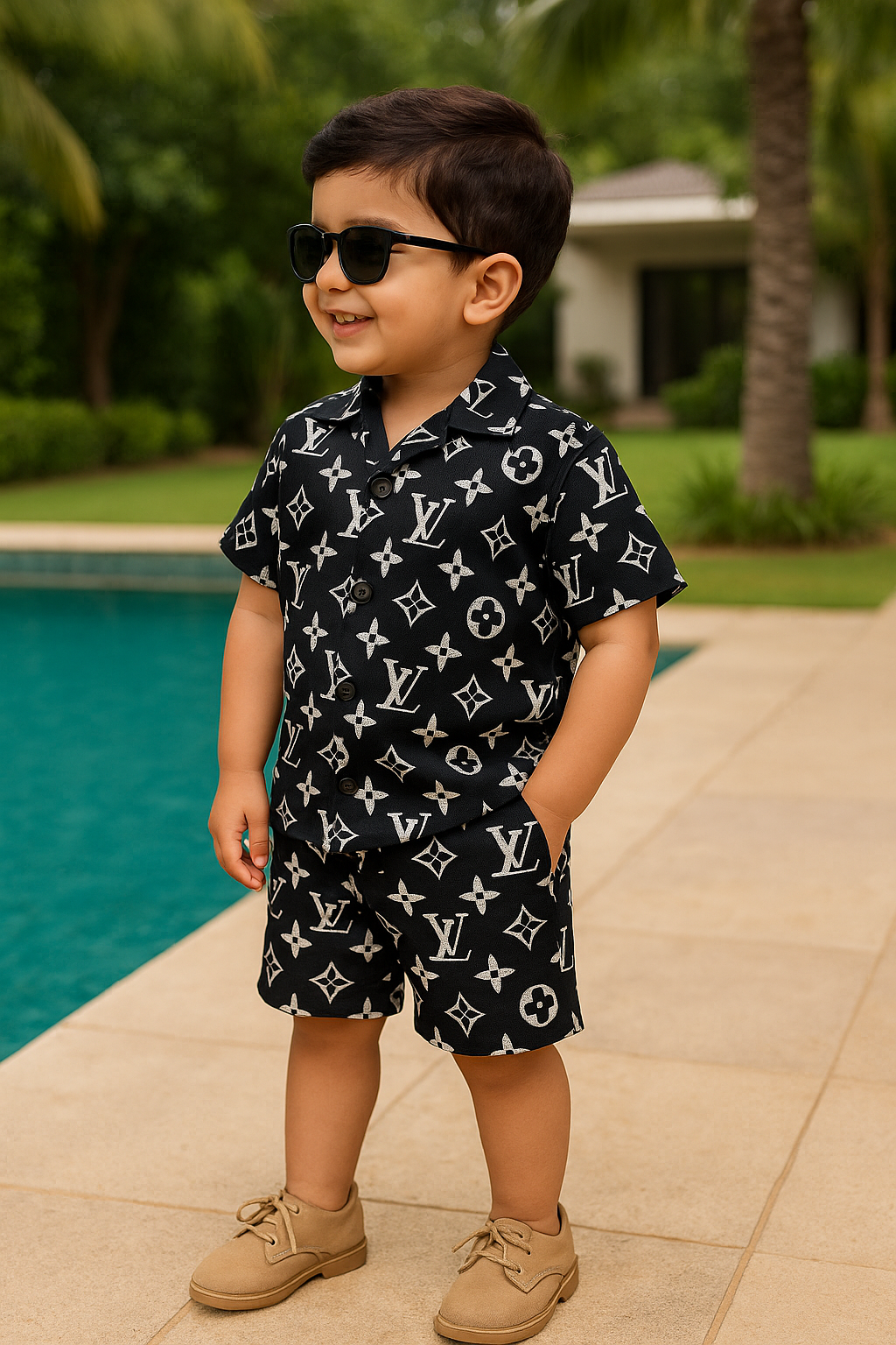 Premium Quality Baby Boy/Girl Co-ord Suit - LV