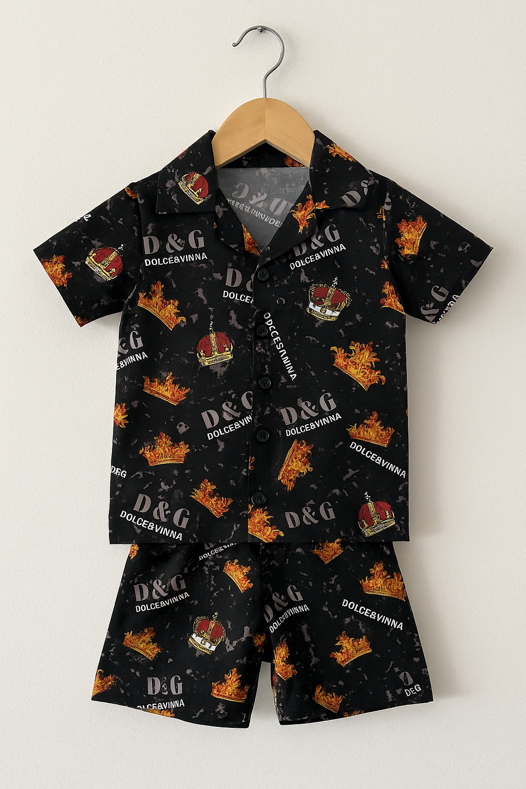 Premium Quality Baby Boy/Girl Co-ord Suit - Crown