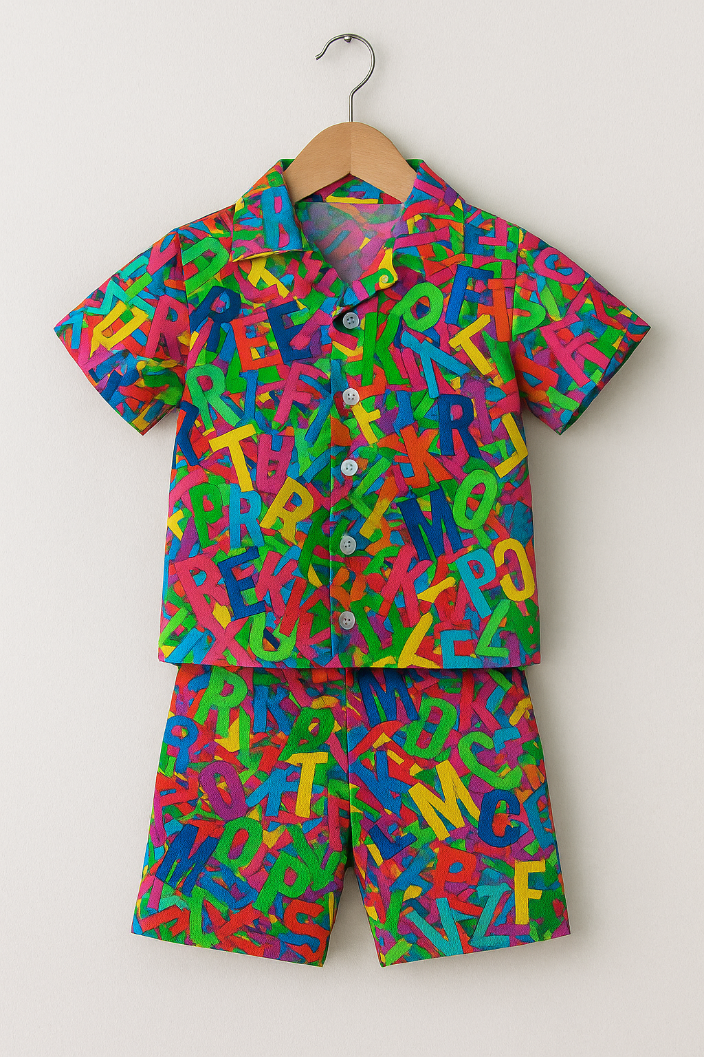 Premium Quality Baby Boy/Girl Co-ord Suit - Multi Alphabet