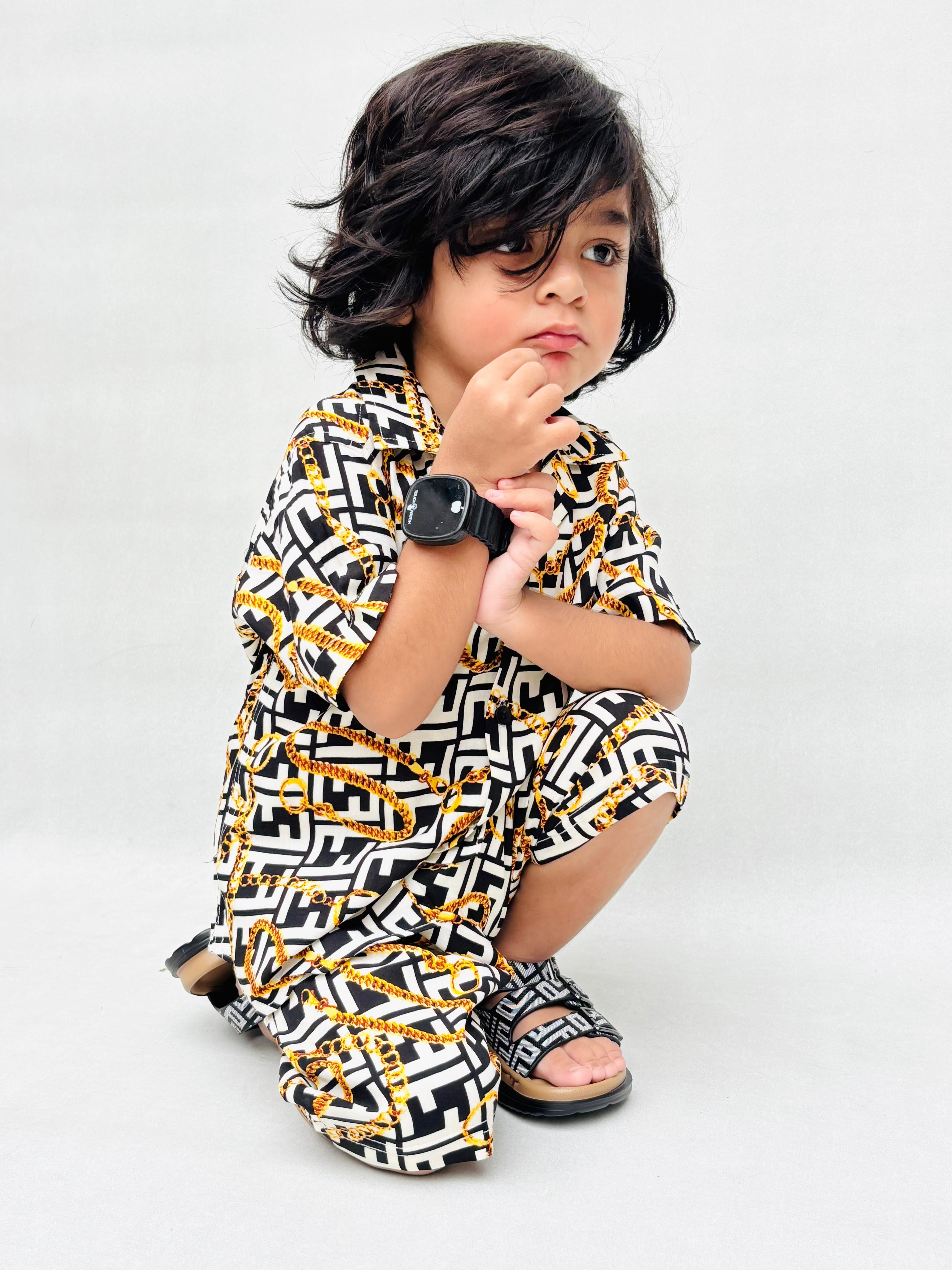 Premium Quality Baby Boy/Girl Co-ord Suit - Fendi